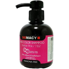 تصویر شامپو رنگساژ 300میل دوماسی 7.62 Domacy Hair Color Shampoo 300ml