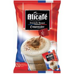 تصویر Alicafe کاپوچینو 20 عددی مدل فرنچ رست علی کافه 