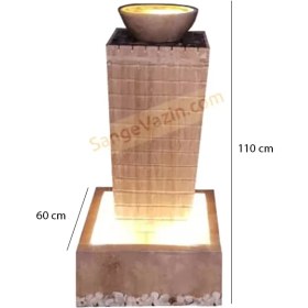 تصویر آبنمای سنگی آکروپول 