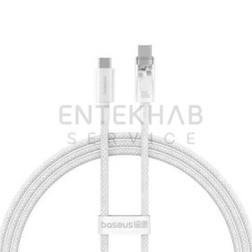 تصویر کابل شارژ دو سر TYPE-C فست شارژ BASEUS مدل P10319703311-00 طول 1 متر Baseus P10319703311-00 Type-C Cable 1M