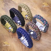 تصویر دستبند نجات ۷ کاره با کاسه استیل 