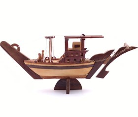 تصویر کشتی مینیاتوری گردینه L03 کپی Gordineh miniature boat L03