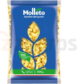 تصویر ماکارونی شکلی مولتو Molleto طرح تاج خروس وزن 400 گرم 