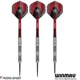 تصویر تیر دارت سوزنی حرفه ای تنگستن وبستر winmau Mark Webester 25 gr اصل 