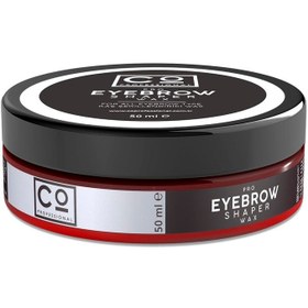 تصویر ژل فیکس ابرو قوی کاسه ای Co professional حجم 50 میل Co professional strong eyebrow fix gel bowl, volume 50 ml