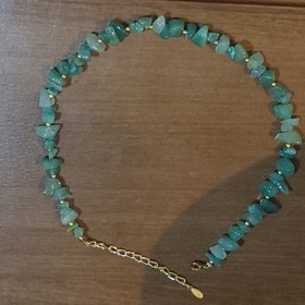 تصویر گردنبند سنگ آونتورین 