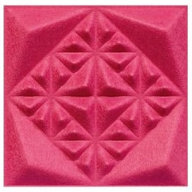 تصویر پنل نمدی اوریگامی Origami wool panel 