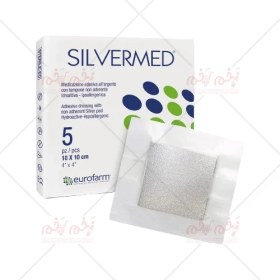 تصویر پانسمان نقره چسبدار سیلورمد یوروفارم Eurofarm Silvermed Ag 