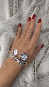 تصویر بنگل زنانه آویزی w2 