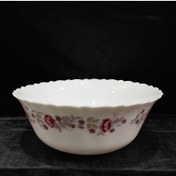 تصویر کاسه سالاد ارکوپال پارس اپال مدل دنیز 230 گل قرمز 