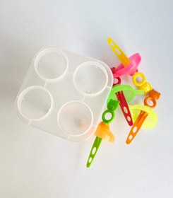 تصویر قالب پلاستیکی بستنی قیفی۴ عددی 7714 