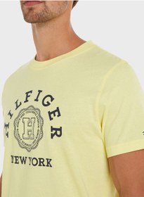 تصویر تی‌شرت با لوگوی سکه برند Tommy Hilfiger Coin Logo T-Shirt