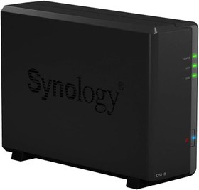 تصویر ذخیره ساز تحت شبکه برند Synology مدل DS118 - ارسال 20 الی 25 روز کاری 