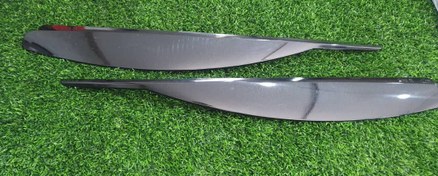 تصویر ابرویی چراغ جلو پژو ۲۰۶ مشکی بسته ۲ عددی 