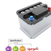 تصویر باتری سیلد (اتمی) 12 ولت 100 آمپر هیوندای HYUNDAI Battery 12V 100AH VRLA