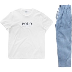 تصویر ست پیژامه پولو رالف لورن فاق نرمال آستین کوتاه راسته مردانه | Ralph Lauren 714866979002 
