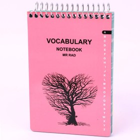 تصویر دفتر لغت سیمی 50 برگ طرح دانش مستر راد کد 153728 MR Rad Disnep 153728 vocabulary notebook 50 Sheets