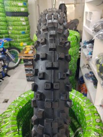 تصویر لاستیک کراسی جلو سایز90/100/21 Front cross tire size 90/100/21