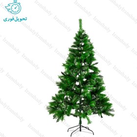 تصویر درخت کریسمس علفی سوزنی مدل ایتالیایی سایز 180 سانتی متر Christmas tree with needles, Italian model, size 180 cm