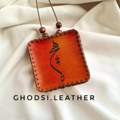 تصویر کیف دعا ،ارسال رایگان ،چرم طبیعی کد 56 