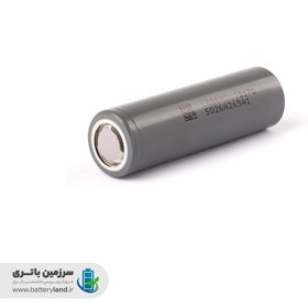 تصویر باتری لیتیوم یونی 21700 ظرفیت 5000 میلی آمپر 3.6 ولت ال جی LG LG 21700 5000mAh INR21700 3.6V rechargeable Lithium-ion battery