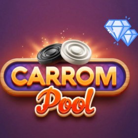 تصویر الماس بازی کاروم پول (Carrom Disc pool) 