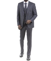 تصویر کت و شلوار و جلیقه مردانه ام کی کد 500/27 