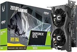 تصویر Zotac Gaming GeForce GTX 1650 AMP Core 4GB GDDR6 128 بیتی گرافیک بازی ، فوق العاده جمع و جور ، ZT-T16520J-10L Zotac Gaming GeForce GTX 1650 AMP CORE 4GB GDDR6 128-bit Gaming Graphics Card, Super Compact, ZT-T16520J-10L