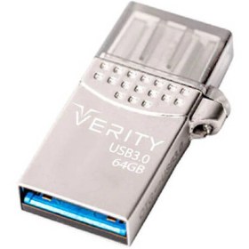 تصویر فلش مموری وریتی O511 OTG USB 3.0 ظرفیت 64 گیگ ا Verity O511 OTG USB 3.0 64GB Verity O511 OTG USB 3.0 64GB