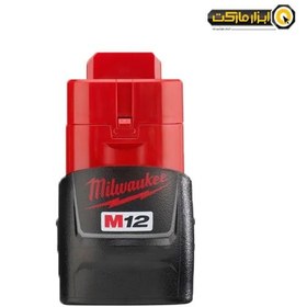 تصویر بکس شارژی میلواکی 1/4 اینچ براشلس 12 ولت مدل M12CID-202C 