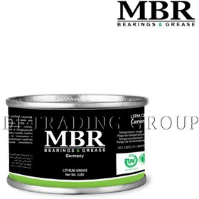 تصویر گریس لیتیوم شیشه ای MBR 500gr 