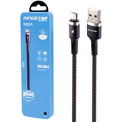 تصویر کابل میکرو یو اس بی کینگ استار مدل K325A طول 1 متر King Star K325A microUSB to USB cable 1.0m