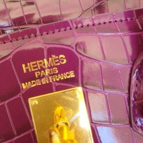 تصویر کیف هرمس کروکودیلی Hermes Bag