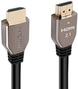 تصویر Promate 8K HDMI Cable, Premium 48Gbps High-Speed HDMI 2.1 Audio Video Cable with Enhanced Audio Return (eARC), 3m Anti-Tangle Cord and HDR Colour Support for Monitor, UHDTV, Projector, ProLink8k-300 