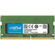 تصویر رم لپ تاپ DDR4 تک کاناله 3200 مگاهرتز CL22 کروشیال مدل CT32 ظرفیت 32 گیگابایت Crucial 32GB DDR4 3200MHZ Laptop Memory