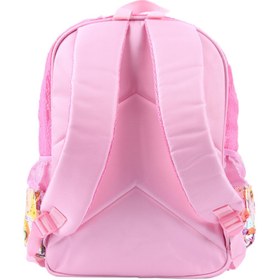 تصویر کوله پشتی فانتزی مدل پولکی طرح LOL کد 8116 Fancy backpack with sequins, LOL design, code 8116