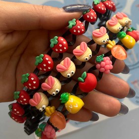 تصویر تل خطی پیکسلدار - هفت میوه 