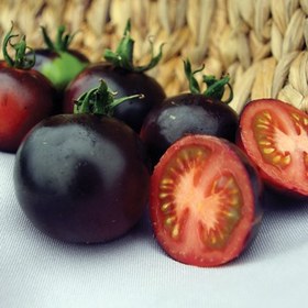 تصویر بذر گوجه مشکی یا سیاه ایندیگو رز 