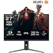 تصویر مانیتور گیمینگ ردراگون مدل REDRAGON DIDON GMU2781SUC 27" FHD | UHD FastIPS 320Hz|160Hz Dual Mode Flat REDRAGON DIDON GMU2781SUC Flat Gaming Monitor