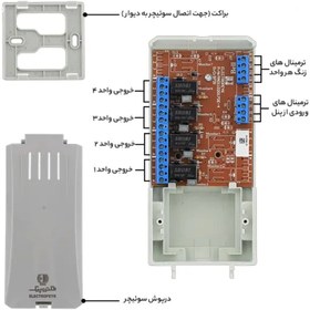 تصویر سوئیچر آنالوگ مدل ۴۹۳ الکتروپیک - ۵ واحده Electropeyk