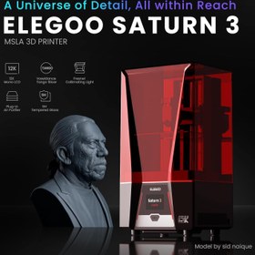 تصویر پرینتر سه بعدی الگو مدل Saturn 3 MSLA ELEGOO Saturn 3 MSLA 3D Printer