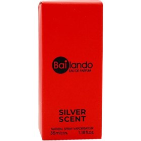 تصویر عطر جیبی مردانه مدل Silver Scent حجم 35 میلی لیتر بایلندو Bailando Silver Scent Eau De Parfum For Man 35 ml