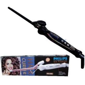 تصویر دستگاه فر کننده مو فیلیپس مدل ph-555 فر ریز سایز 9 Philips hair curler model 2222