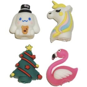 تصویر سرمدادی مدل عروسکی مجموعه 4 عددی 