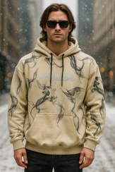 تصویر هودی مردانه مدل Freedom (جنس عالی) - سفید / 2XL 