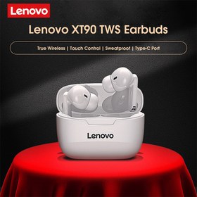 تصویر هندزفری بلوتوثی لنوو مدل live pods XT90 ا Lenovo wireless headphone XT90 Lenovo wireless headphone XT90