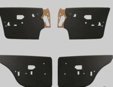 تصویر رودری فیبری مشکی پژو ۴۰۵ دست کامل 