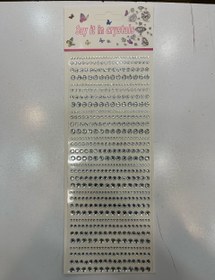 تصویر نگین چسبی مو 