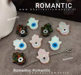 تصویر سنگ اپال چشم همسا 