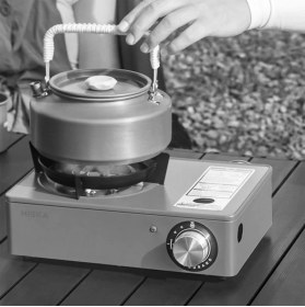 تصویر اجاق گاز مسافرتی هیسکا مدل H24 وزن ۲.۰۵ کیلوگرم 